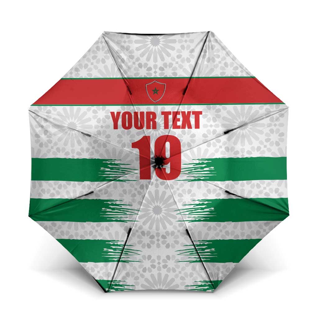 Custom Morocco Football Umbrella Road To Football Glory - Wonder Print Shop
