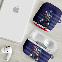 USA Ice Hockey AirPods Case United States Eagle Mascot Style
