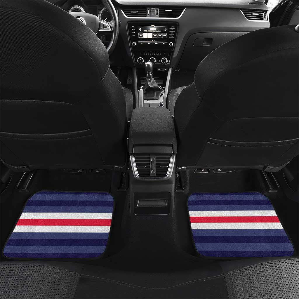 Custom USA Ice Hockey Car Mats United States Eagle Mascot Style