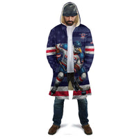 Custom USA Ice Hockey Cloak United States Eagle Mascot Style