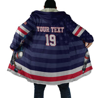 Custom USA Ice Hockey Cloak United States Eagle Mascot Style