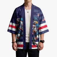 Custom USA Ice Hockey Kimono United States Eagle Mascot Style