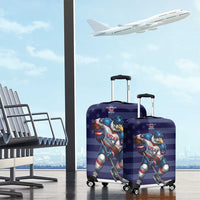 USA Ice Hockey Luggage Cover United States Eagle Mascot Style