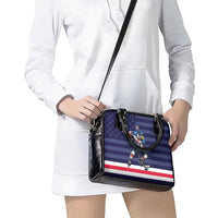 USA Ice Hockey Shoulder Handbag United States Eagle Mascot Style