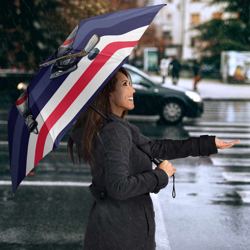 USA Ice Hockey Umbrella United States Eagle Mascot Style