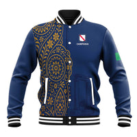 Italy Campania Baseball Jacket Vietri Sul Mare Tile With Pompeii Ruins - Wonder Print Shop