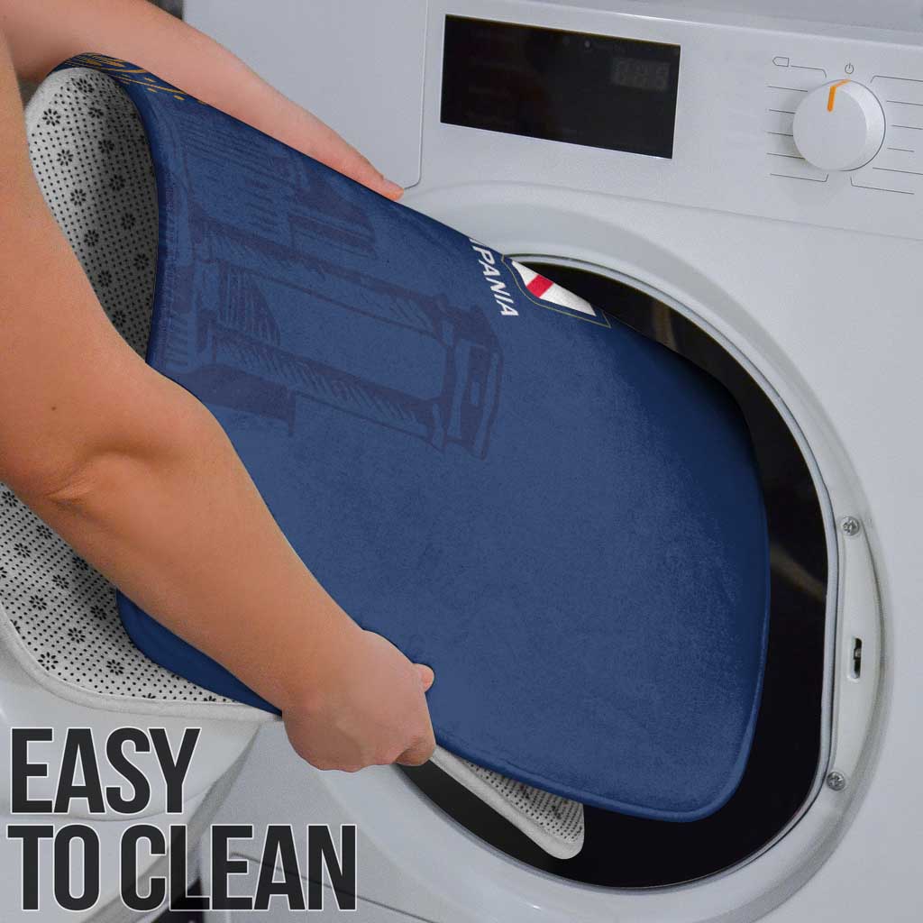 Italy Campania Bathroom Set Vietri Sul Mare Tile With Pompeii Ruins - Wonder Print Shop