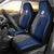 Italy Campania Car Seat Cover Vietri Sul Mare Tile With Pompeii Ruins - Wonder Print Shop