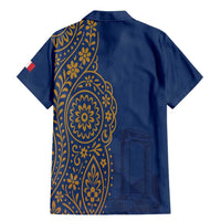 Italy Campania Family Matching Mermaid Dress and Hawaiian Shirt Vietri Sul Mare Tile With Pompeii Ruins - Wonder Print Shop