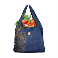 Italy Campania Grocery Bag Vietri Sul Mare Tile With Pompeii Ruins - Wonder Print Shop