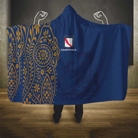 Italy Campania Hooded Blanket Vietri Sul Mare Tile With Pompeii Ruins - Wonder Print Shop