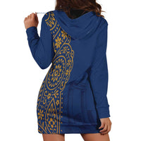 Italy Campania Hoodie Dress Vietri Sul Mare Tile With Pompeii Ruins - Wonder Print Shop