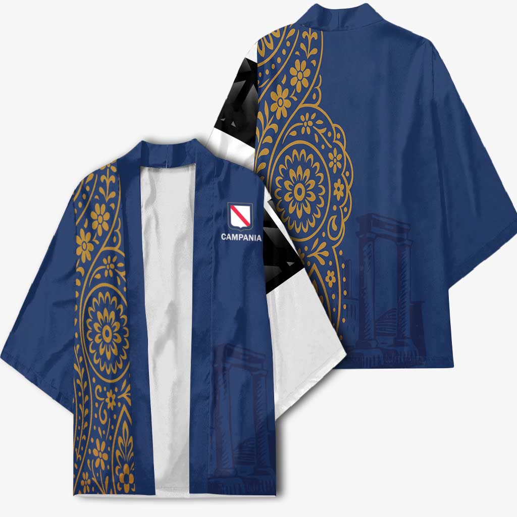 Italy Campania Kimono Vietri Sul Mare Tile With Pompeii Ruins - Wonder Print Shop