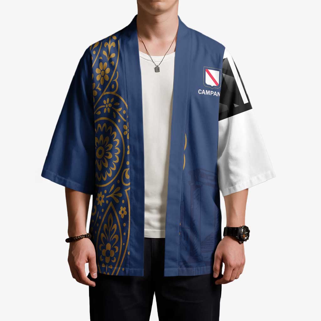 Italy Campania Kimono Vietri Sul Mare Tile With Pompeii Ruins - Wonder Print Shop