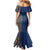 Italy Campania Mermaid Dress Vietri Sul Mare Tile With Pompeii Ruins - Wonder Print Shop