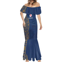 Italy Campania Mermaid Dress Vietri Sul Mare Tile With Pompeii Ruins - Wonder Print Shop