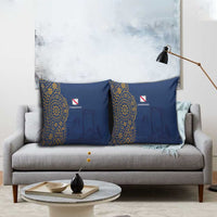 Italy Campania Pillow Cover Vietri Sul Mare Tile With Pompeii Ruins - Wonder Print Shop