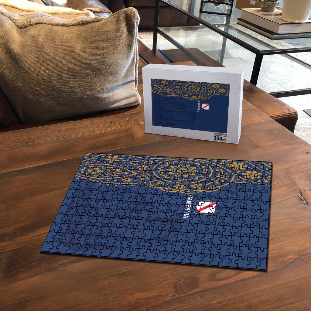 Italy Campania Puzzle Vietri Sul Mare Tile With Pompeii Ruins - Wonder Print Shop