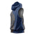Italy Campania Sleeveless Hoodie Vietri Sul Mare Tile With Pompeii Ruins - Wonder Print Shop
