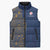 Italy Campania Sleeveless Puffer Jacket Vietri Sul Mare Tile With Pompeii Ruins - Wonder Print Shop