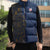 Italy Campania Sleeveless Puffer Jacket Vietri Sul Mare Tile With Pompeii Ruins - Wonder Print Shop