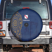 Italy Campania Spare Tire Cover Vietri Sul Mare Tile With Pompeii Ruins - Wonder Print Shop