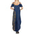 Italy Campania Summer Maxi Dress Vietri Sul Mare Tile With Pompeii Ruins - Wonder Print Shop