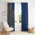 Italy Campania Window Curtain Vietri Sul Mare Tile With Pompeii Ruins - Wonder Print Shop