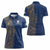 Italy Campania Women Polo Shirt Vietri Sul Mare Tile With Pompeii Ruins - Wonder Print Shop