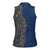 Italy Campania Women Sleeveless Polo Shirt Vietri Sul Mare Tile With Pompeii Ruins - Wonder Print Shop