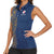 Italy Campania Women Sleeveless Polo Shirt Vietri Sul Mare Tile With Pompeii Ruins - Wonder Print Shop