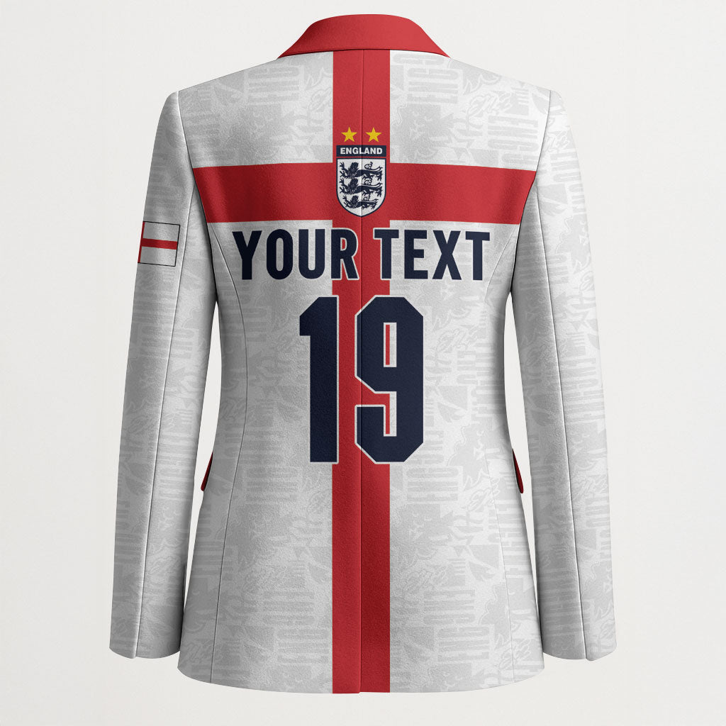 Custom England Football 60 Year Legacy Blazer 1966 Legends Then 2026 Legends Now