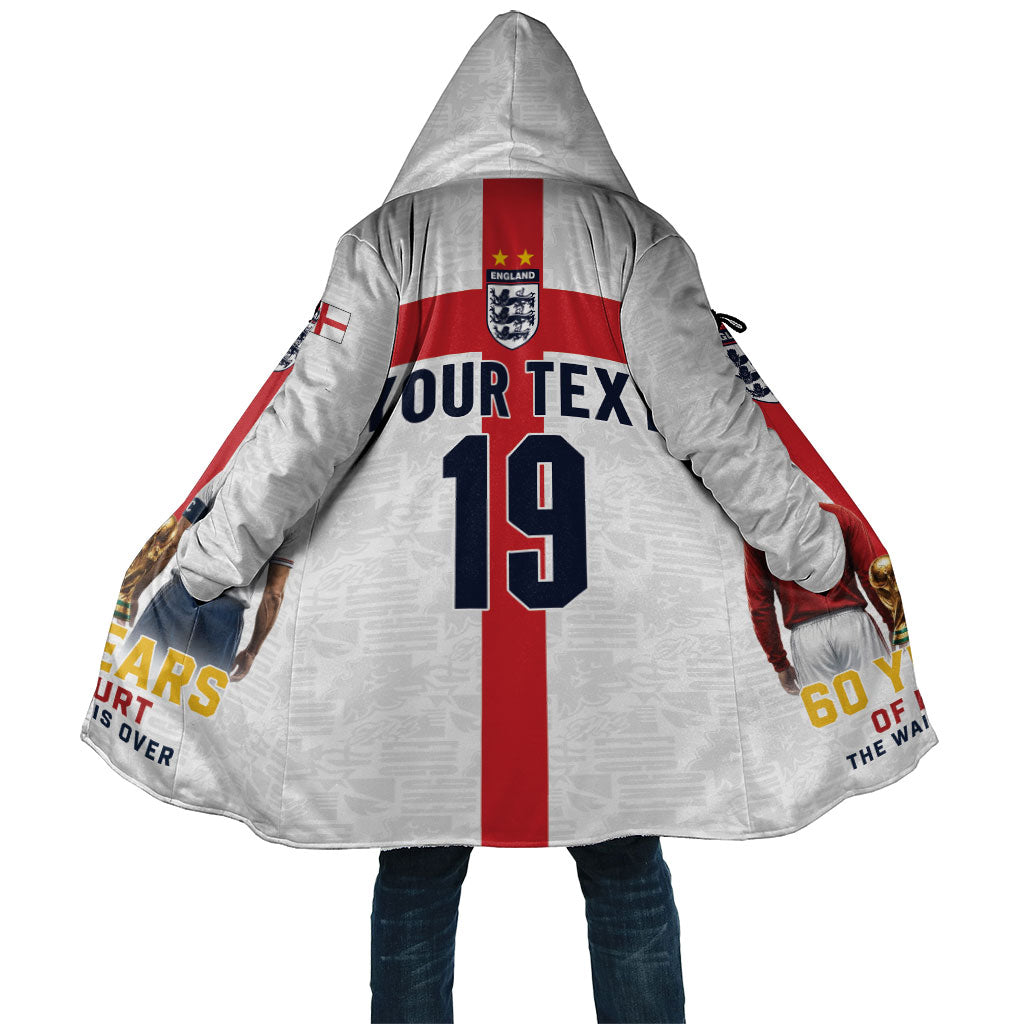 Custom England Football 60 Year Legacy Cloak 1966 Legends Then 2026 Legends Now