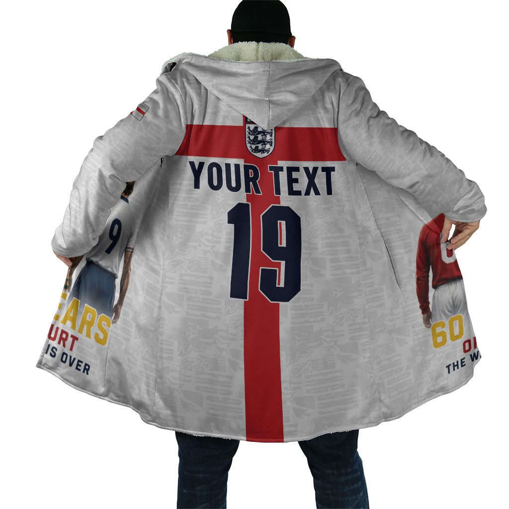 Custom England Football 60 Year Legacy Cloak 1966 Legends Then 2026 Legends Now