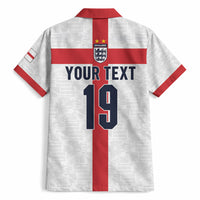 Custom England Football 60 Year Legacy Hawaiian Shirt 1966 Legends Then 2026 Legends Now