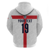 Custom England Football 60 Year Legacy Hoodie 1966 Legends Then 2026 Legends Now