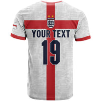 Custom England Football 60 Year Legacy T Shirt 1966 Legends Then 2026 Legends Now