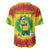 Personalized Lithuania Christmas Tie Dye Baseball Jersey Skeleton Soccer Goal Celebration Santa Hat - Wonder Print Shop
