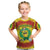 Personalized Lithuania Christmas Tie Dye Kid T Shirt Skeleton Soccer Goal Celebration Santa Hat - Wonder Print Shop