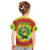 Personalized Lithuania Christmas Tie Dye Kid T Shirt Skeleton Soccer Goal Celebration Santa Hat - Wonder Print Shop
