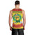 Personalized Lithuania Christmas Tie Dye Men Tank Top Skeleton Soccer Goal Celebration Santa Hat - Wonder Print Shop