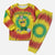 Personalized Lithuania Christmas Tie Dye Christmas Pajama Set Skeleton Soccer Goal Celebration Santa Hat - Wonder Print Shop