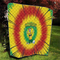 Personalized Lithuania Christmas Tie Dye Quilt Skeleton Soccer Goal Celebration Santa Hat - Wonder Print Shop