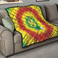 Personalized Lithuania Christmas Tie Dye Quilt Skeleton Soccer Goal Celebration Santa Hat - Wonder Print Shop