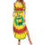 Personalized Lithuania Christmas Tie Dye Summer Maxi Dress Skeleton Soccer Goal Celebration Santa Hat - Wonder Print Shop