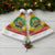 Personalized Lithuania Christmas Santa Hat Skeleton Rugby Tie Dye Vintage - Wonder Print Shop