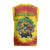 Personalized Lithuania Christmas Knitted V-Neck Vest Skeleton Rugby Tie Dye Vintage - Wonder Print Shop