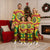 Personalized Lithuania Christmas Pajama Set Skeleton Rugby Tie Dye Vintage - Wonder Print Shop