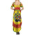 Personalized Lithuania Christmas Summer Maxi Dress Skeleton Rugby Tie Dye Vintage - Wonder Print Shop