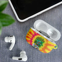 Tie-Dye Skeleton Surfing Lithuania AirPods Case It’s 5 O’Clock Somewhere - Wonder Print Shop